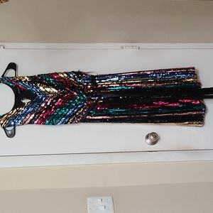 Lane Bryant - Multi-Colored Sequin Dress